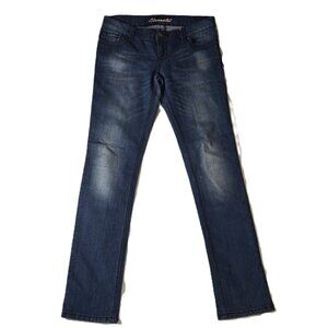 Bluenotes Low Rise Ashley Faded Jeans Size 29/32 (Sz 8) Slim Fit w Stretch